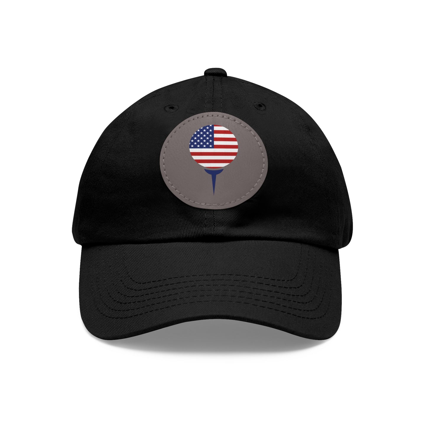 4Play Freedom Leather Patch Baseball Hat