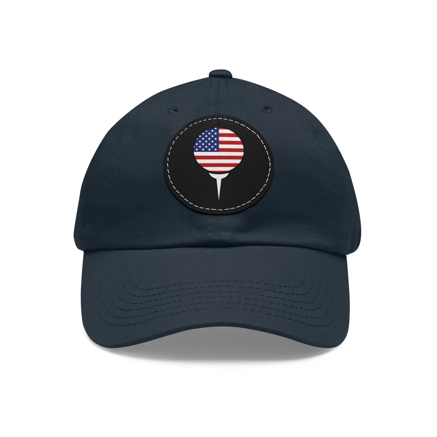 4Play Freedom Leather Patch Baseball Hat