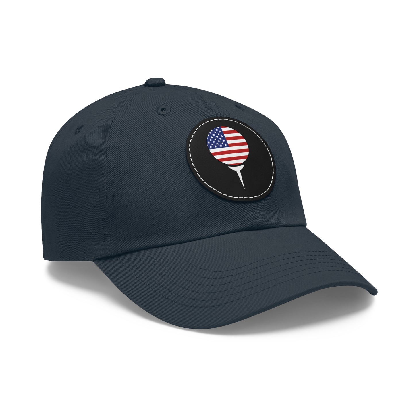 4Play Freedom Leather Patch Baseball Hat