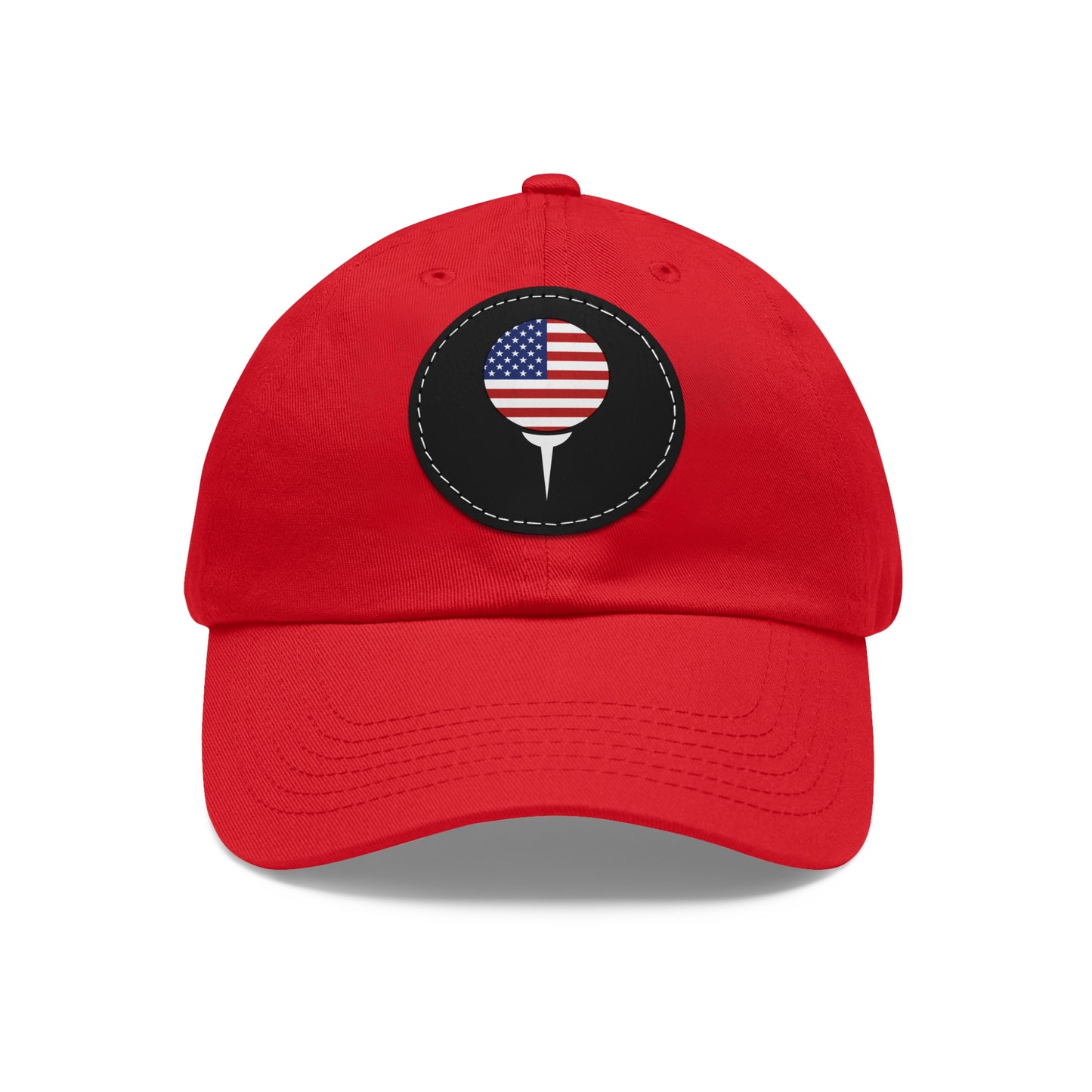 4Play Freedom Leather Patch Baseball Hat