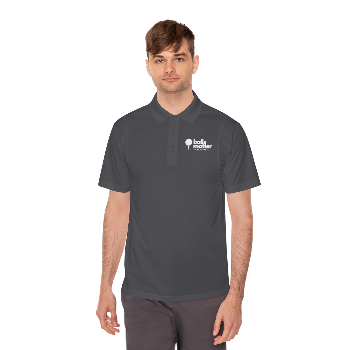 4Play Balls Matter Golf Polo Shirt