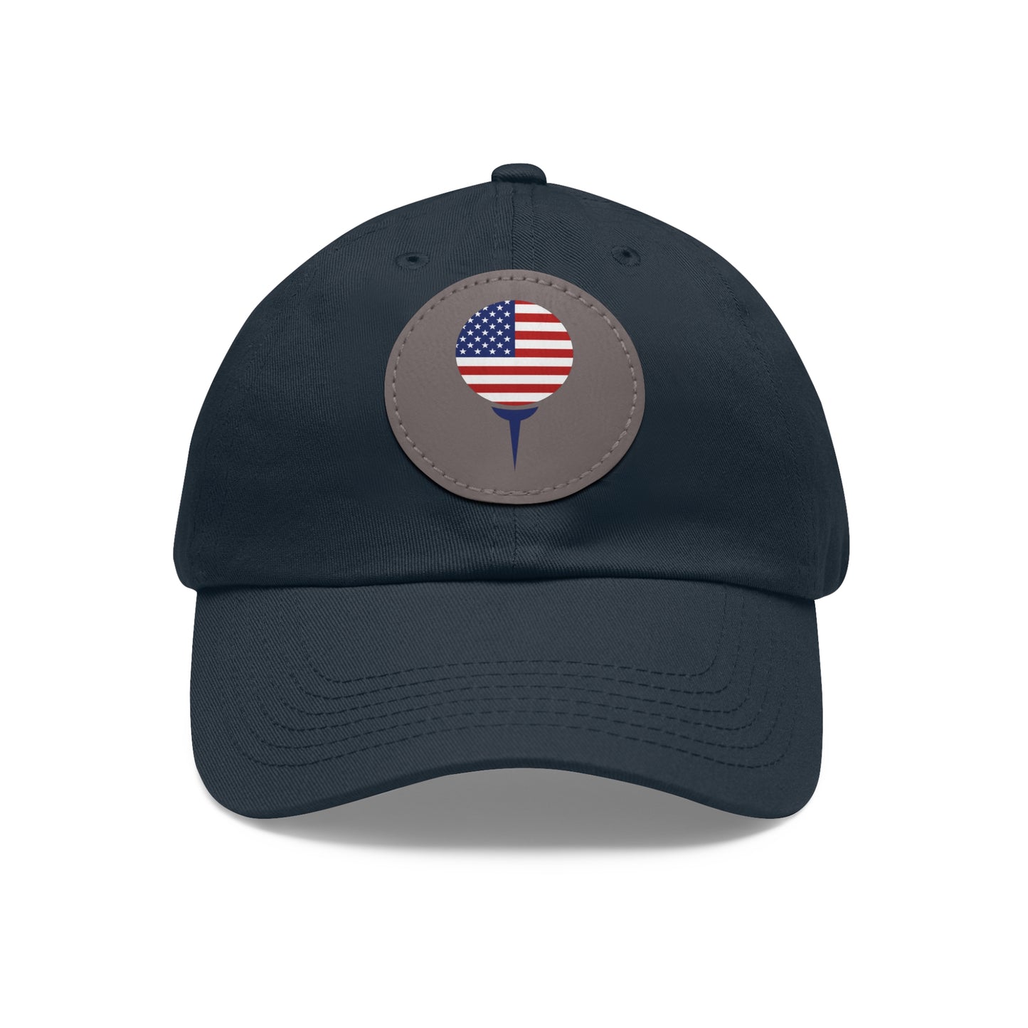 4Play Freedom Leather Patch Baseball Hat