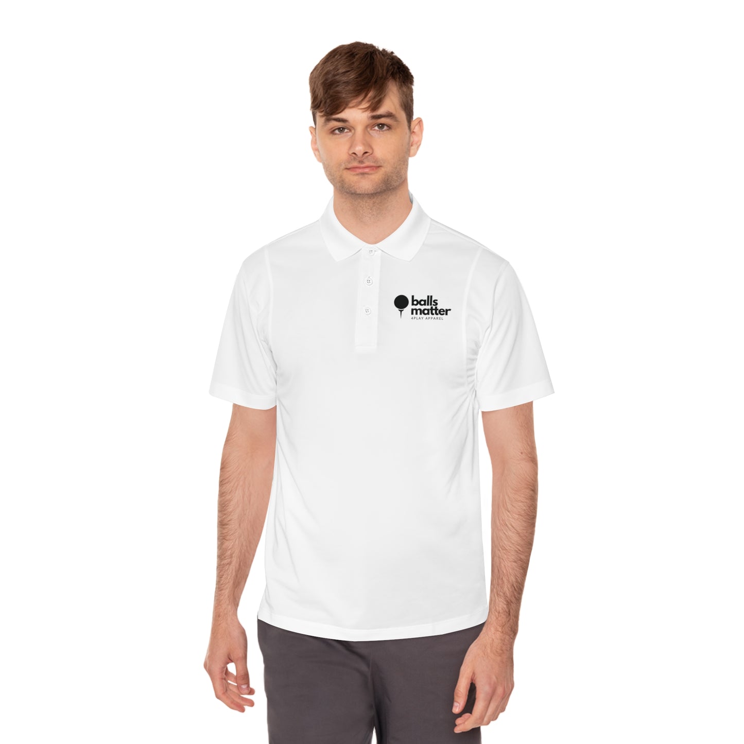 4Play Balls Matter Golf Polo Shirt