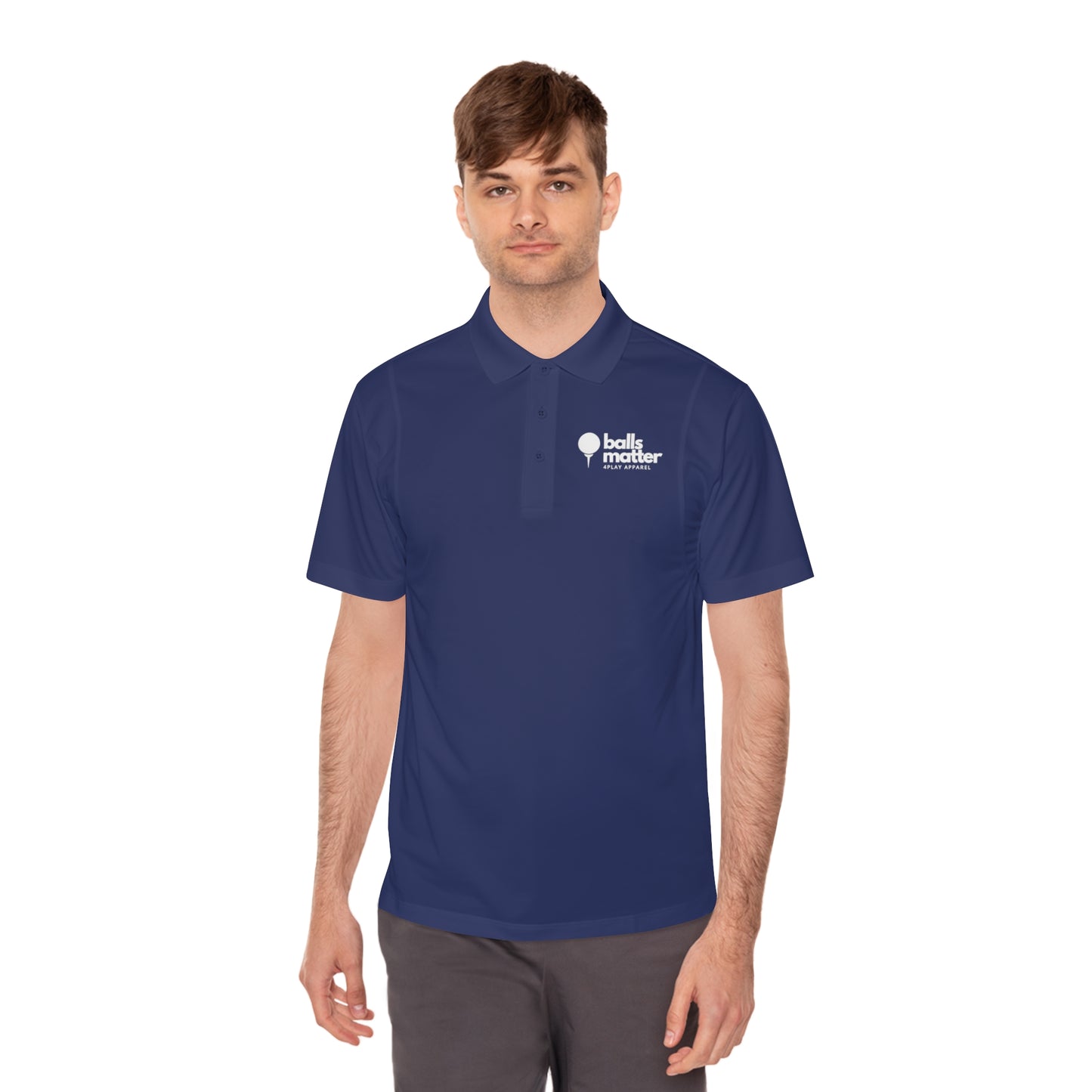 4Play Balls Matter Golf Polo Shirt