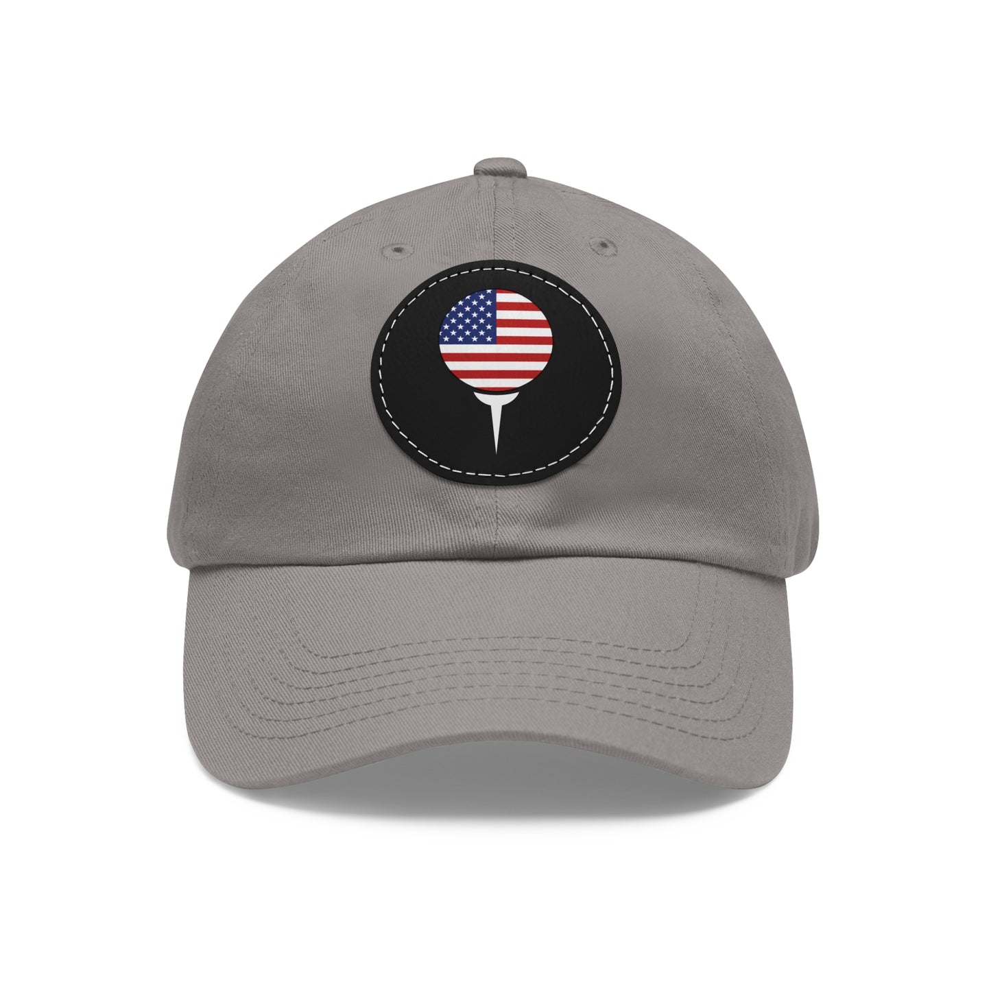 4Play Freedom Leather Patch Baseball Hat