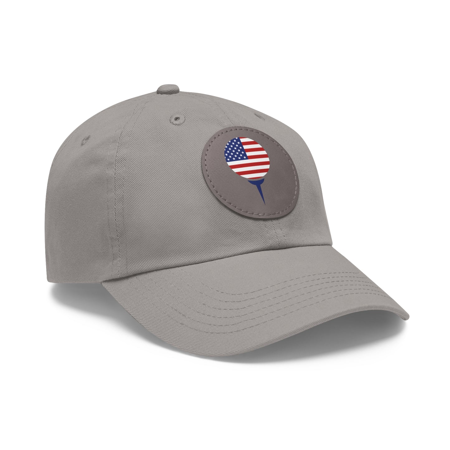 4Play Freedom Leather Patch Baseball Hat