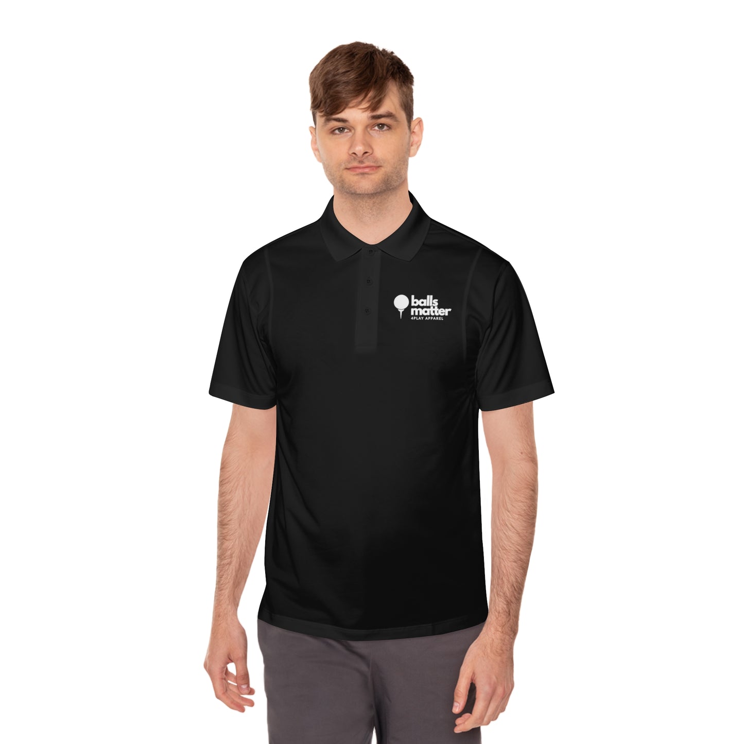 4Play Balls Matter Golf Polo Shirt