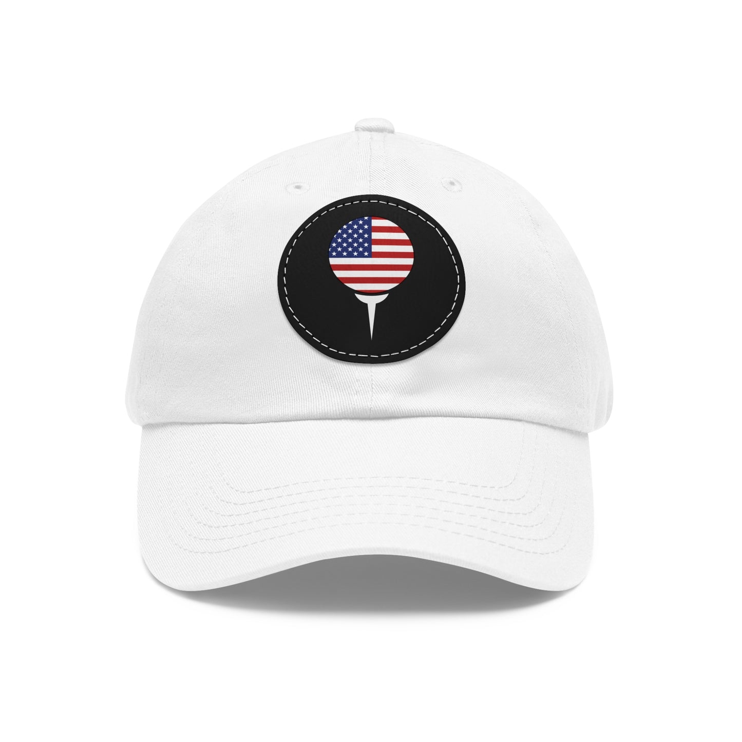 4Play Freedom Leather Patch Baseball Hat