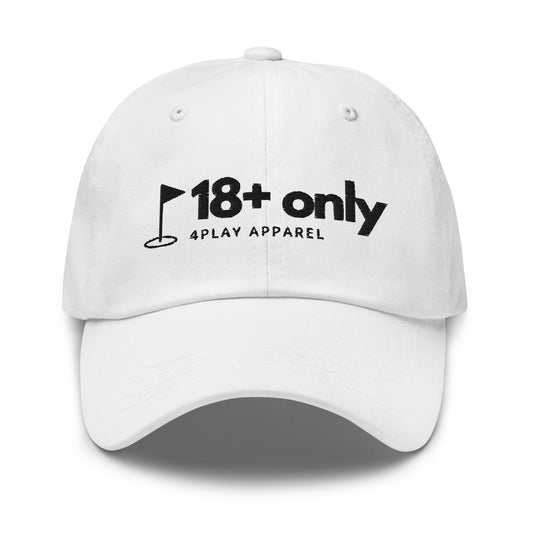 4Play 18+ Only Baseball Hat