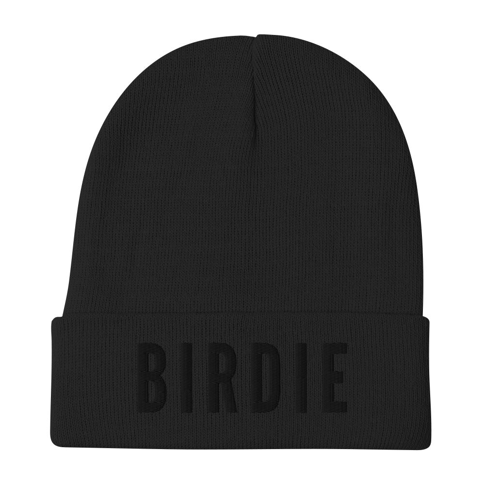 4Play BIRDIE Puff Print Beanie Golf Hat