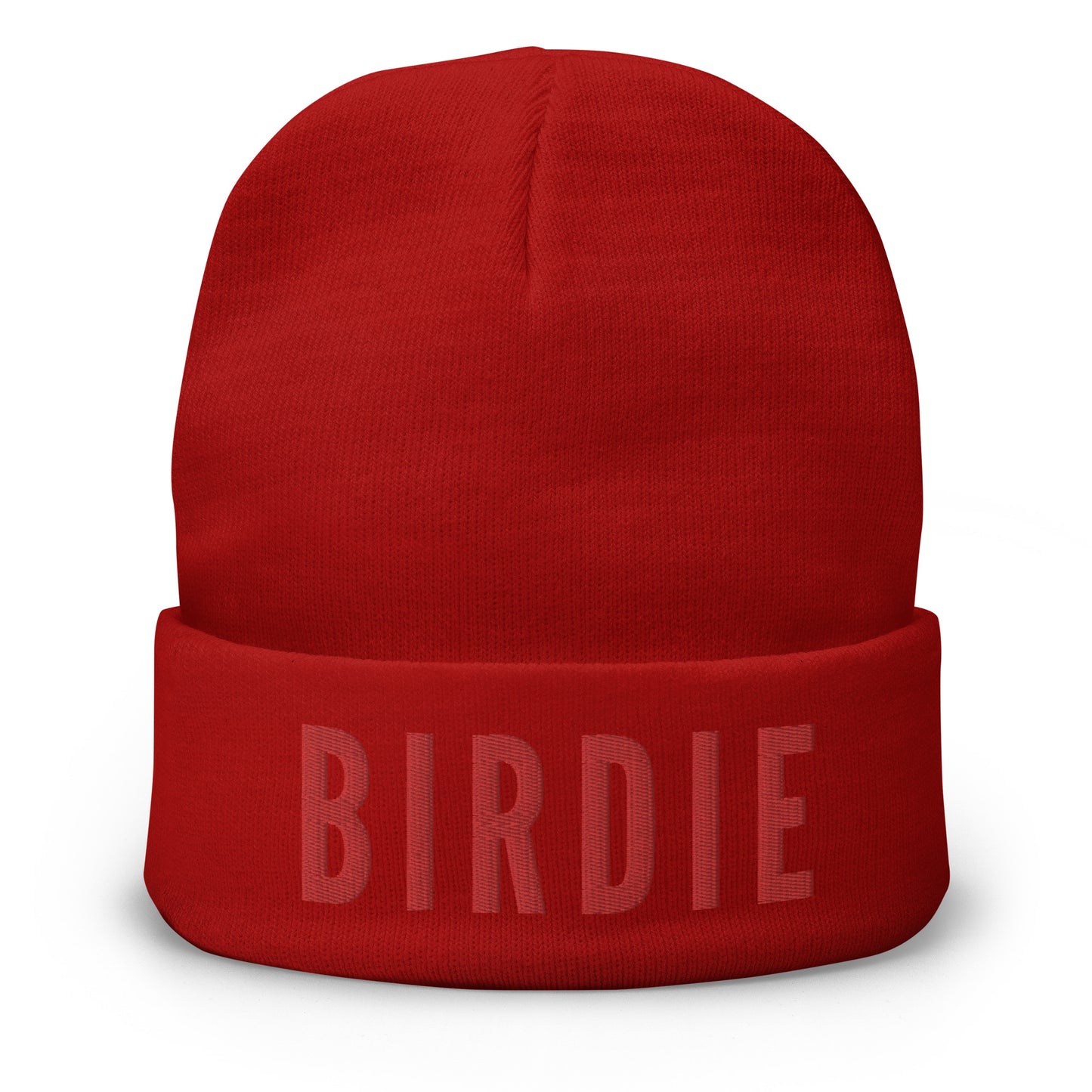 4Play BIRDIE Puff Print Beanie Golf Hat