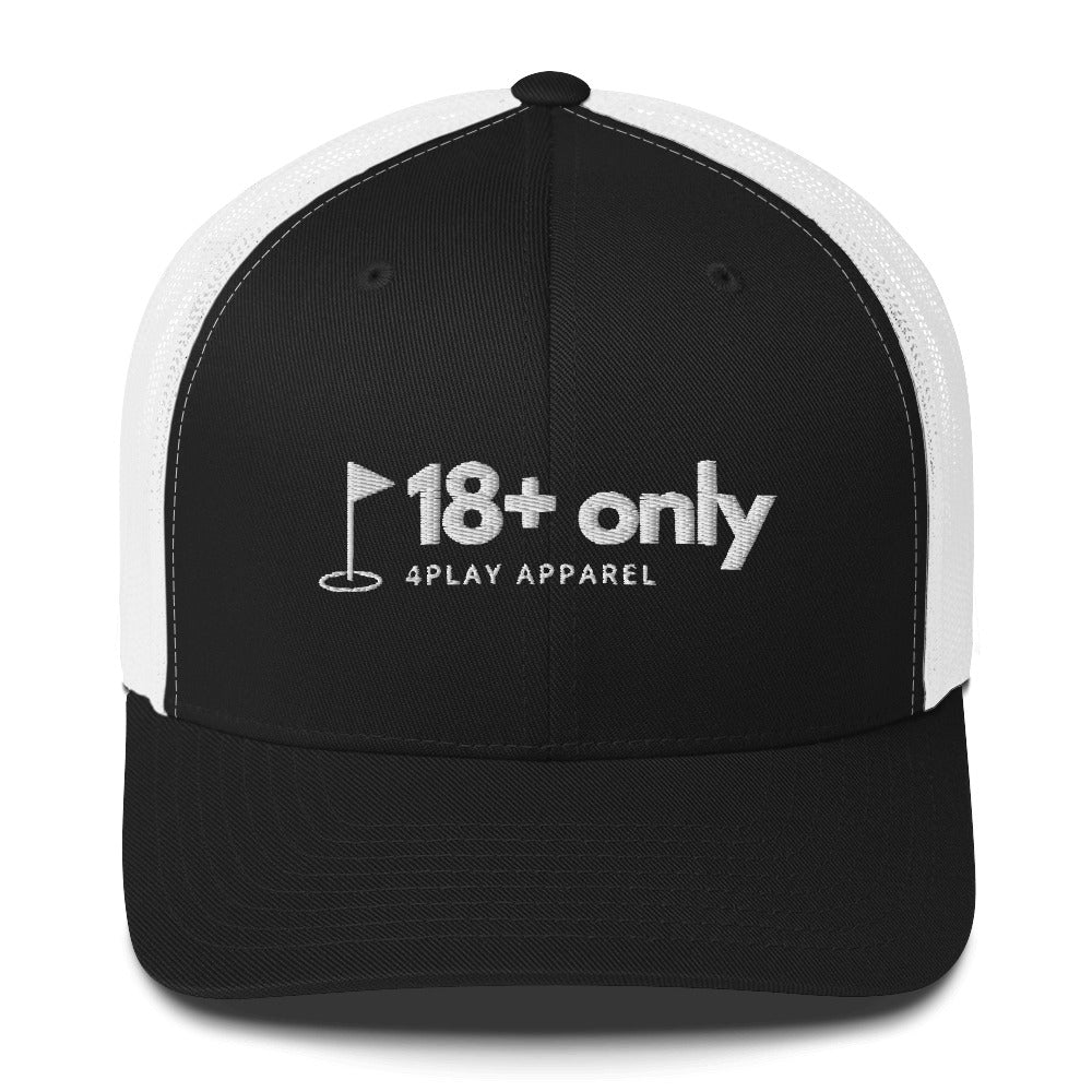 4Play 18+ Only Golf Trucker Cap