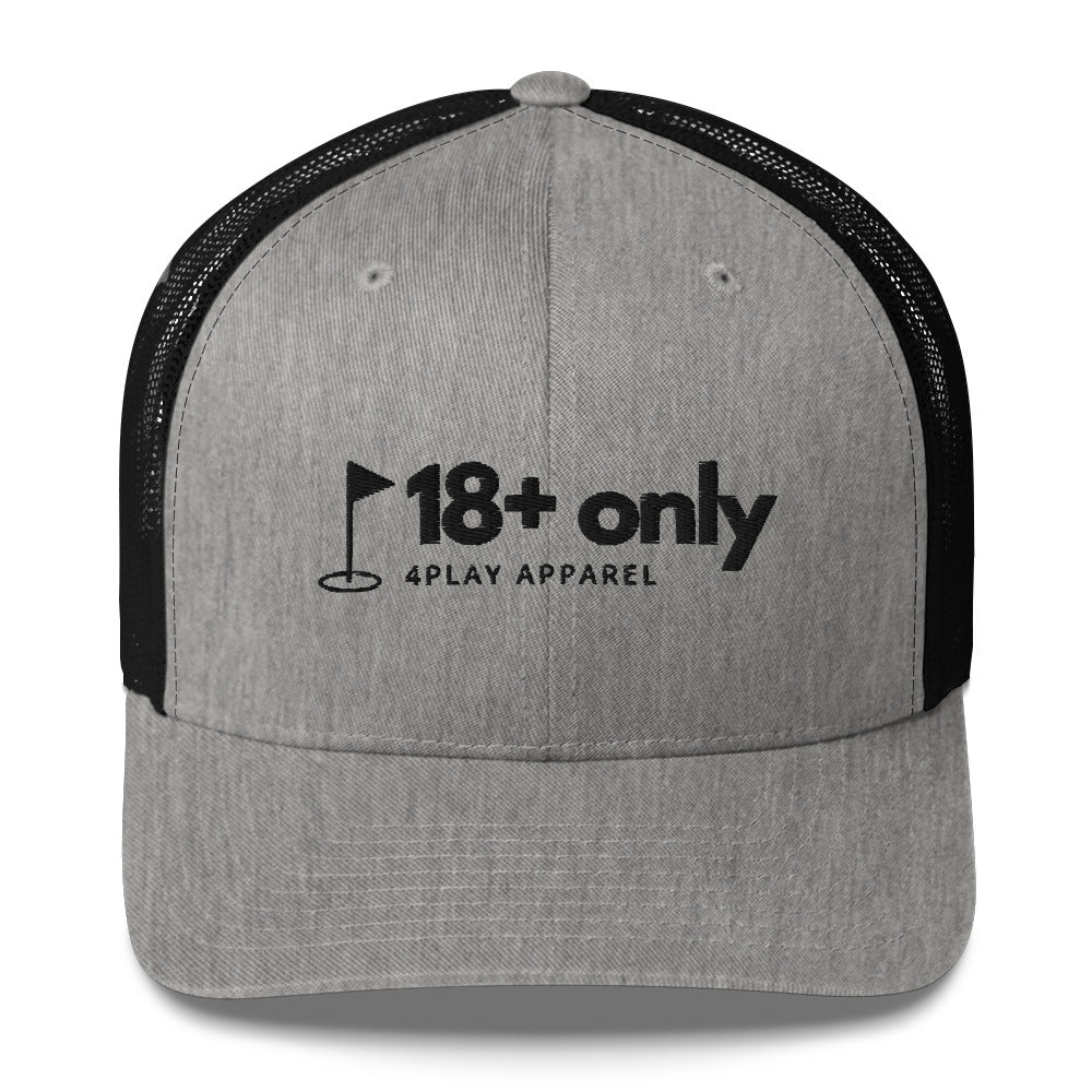 4Play 18+ Only Golf Trucker Cap