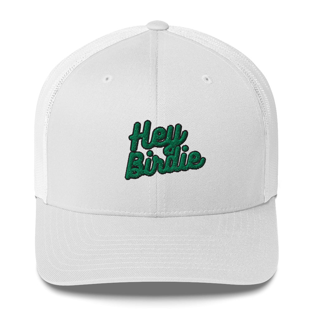 4Play Hey Birdie Puff Print Golf Trucker Cap