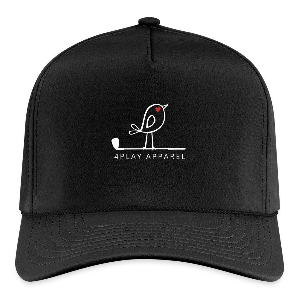 4Play Birdie Love Golf Rope Cap - black/black